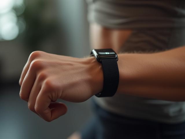 Whoop 4.0 band on wrist